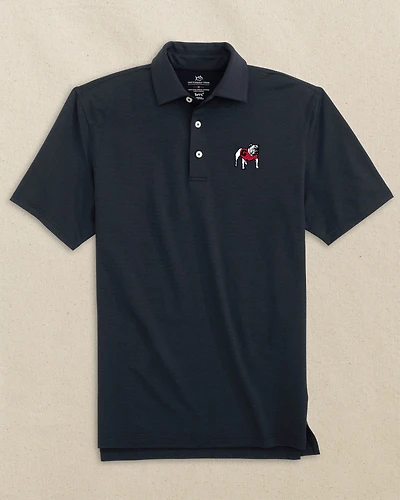 Georgia Bulldogs brrr°®-eeze Heather Performance Polo