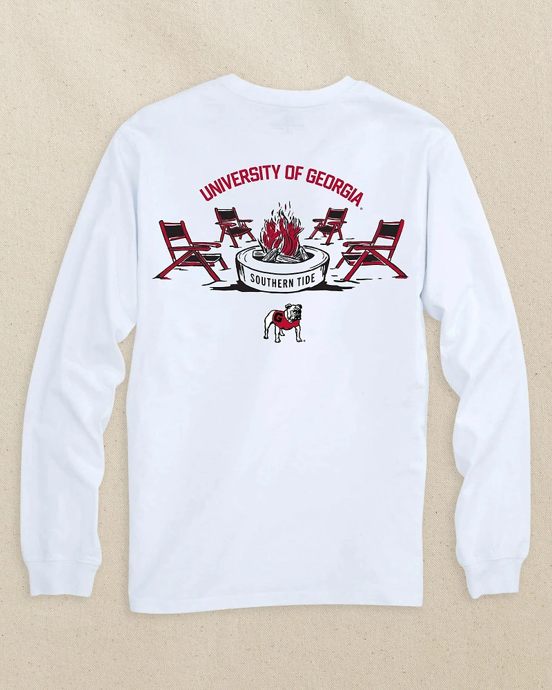 Georgia Bulldogs Gameday Bonfire Long Sleeve T-Shirt