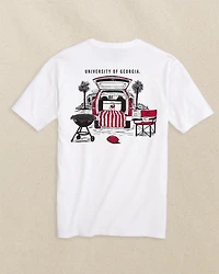 Georgia Bulldogs Stadium View Short Sleeve T-Shirt