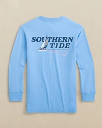 Kids Retro Sail Long Sleeve T-Shirt