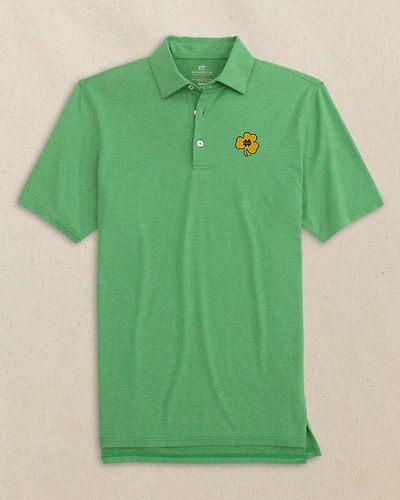 Notre Dame Fighting Irish brrr°®-eeze Heather Performance Polo