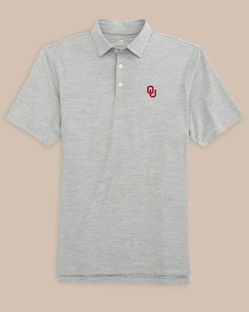 Oklahoma Sooners Driver Spacedye Polo Shirt
