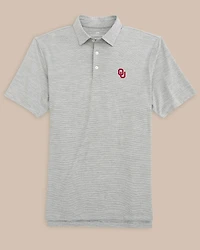 Oklahoma Sooners Driver Spacedye Polo Shirt