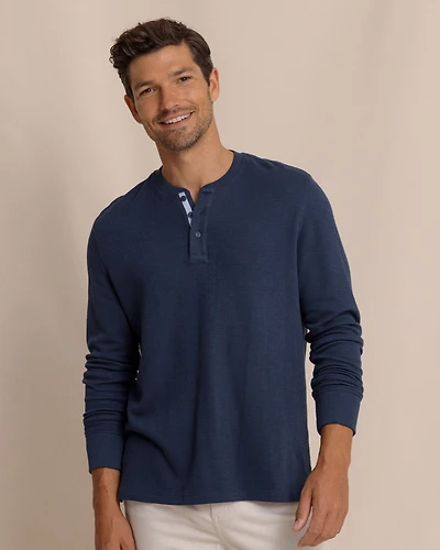 Riveroak Rib Knit Henley
