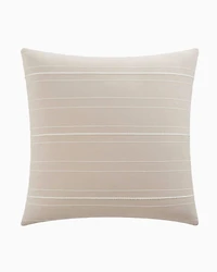 Southern Tide Hartsville Square Tan Decorative Pillow