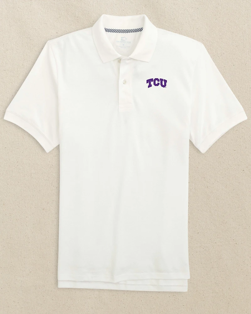 TCU Horned Frogs Skipjack Polo