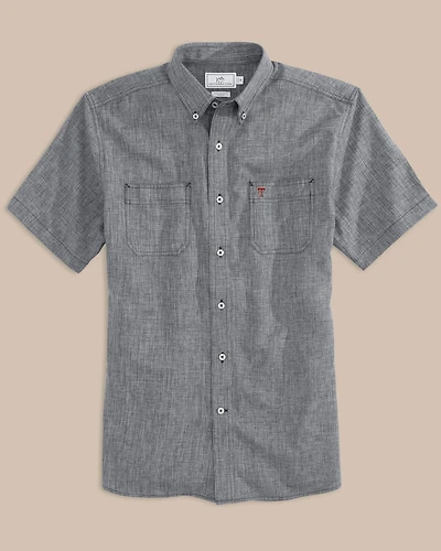 Texas Tech Red Raiders Short Sleeve Button Down Dock Shirt