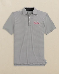 USC Gamecocks brrr°®-eeze Meadowbrook Stripe Polo - Carolina Script