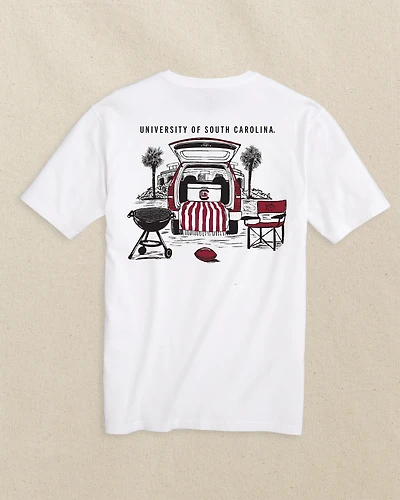 USC Gamecocks Stadium View Short Sleeve T-Shirt
