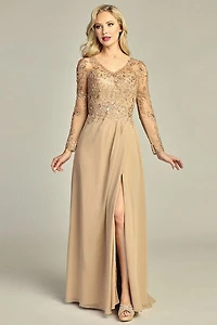 LONG SLEEVE WITH A SLIP DRESS