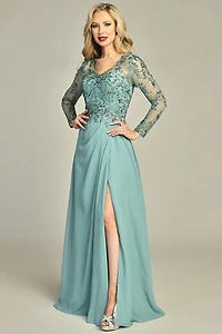 LONG SLEEVE WITH A SLIP DRESS