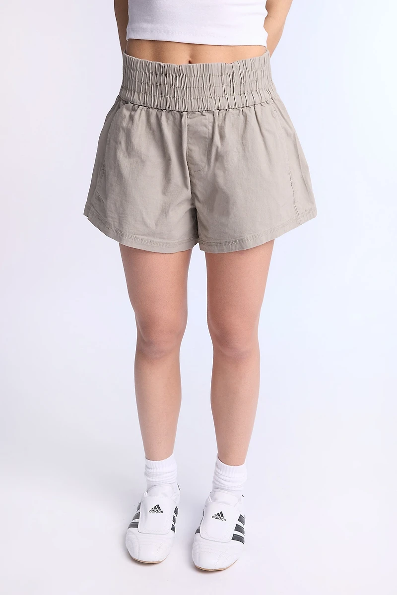 Twill Paperbag Shorts