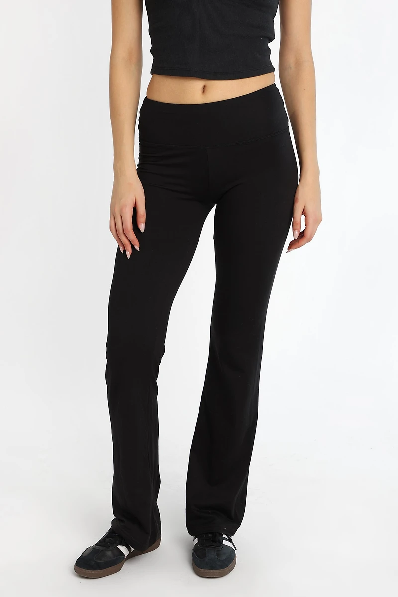 Super Soft Fleeceback Flare Leggings