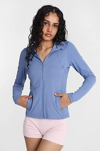 Veste active zippée super doux