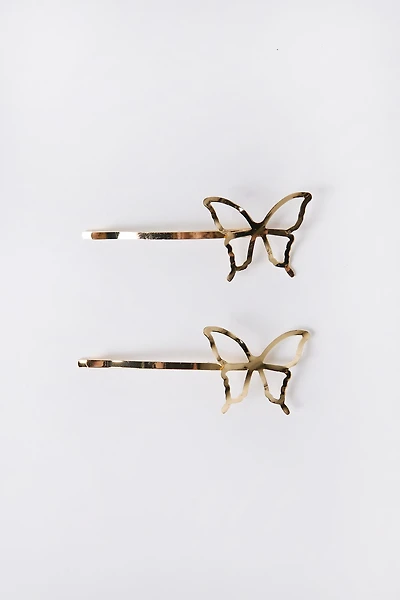2-Pack Butterfly Hair Pins