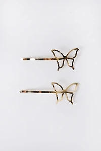 2-Pack Butterfly Hair Pins