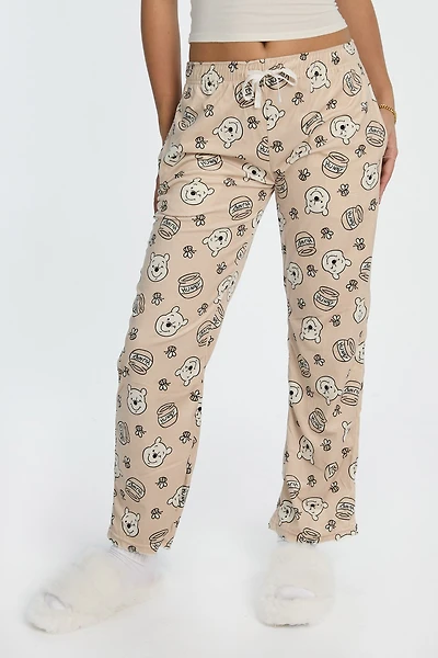 Winnie The Pooh Hunny Velour Pajama Pants