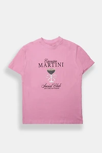 T-shirt boyfriend imprimé Espresso Martini Social Club