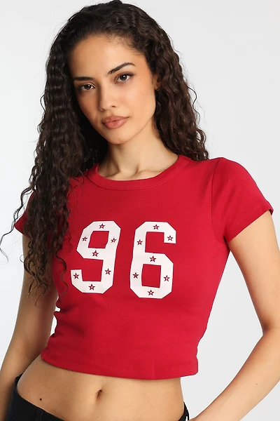 Stars 96 Graphic Baby Tee