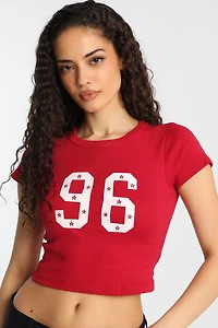 Stars 96 Graphic Baby Tee