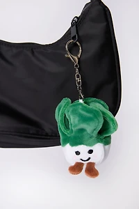 Plush Vegetable Keychain