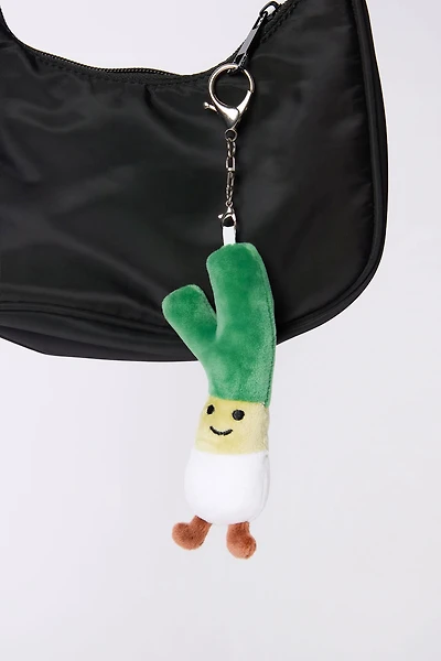 Plush Vegetable Keychain