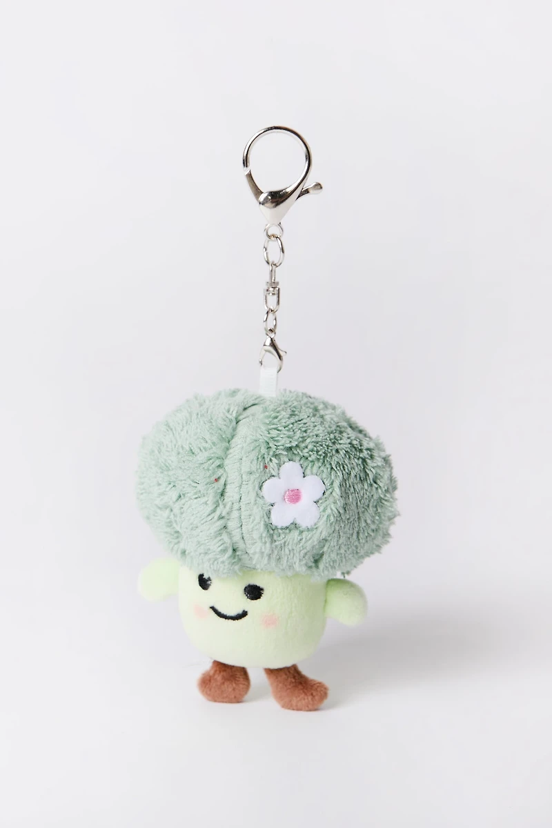 Plush Vegetable Keychain