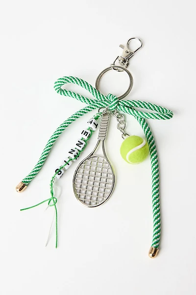 Porte-clés en métal thème tennis