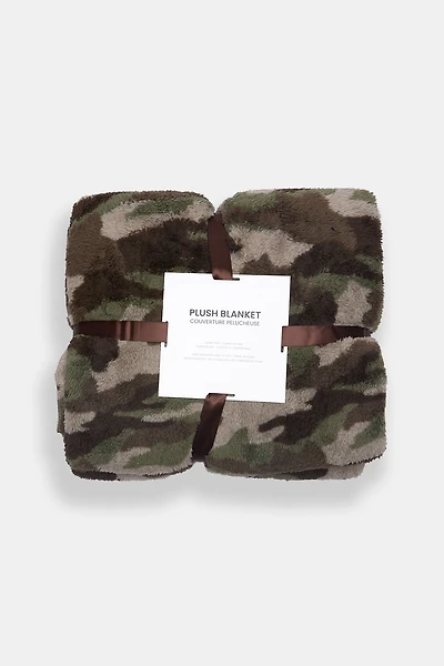 Couverture en peluche sherpa