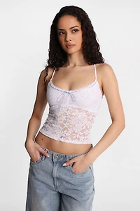 Camisole en dentelle