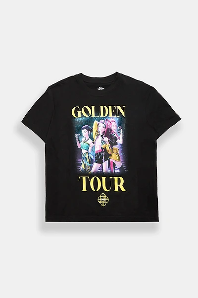 K-pop Golden Tour Graphic Boyfriend Tee