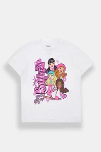 T-shirt coupe boyfriend imprimé Bratz Dolls