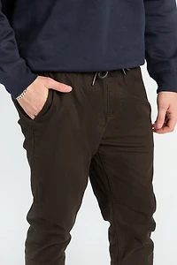 Slim Twill Jogger