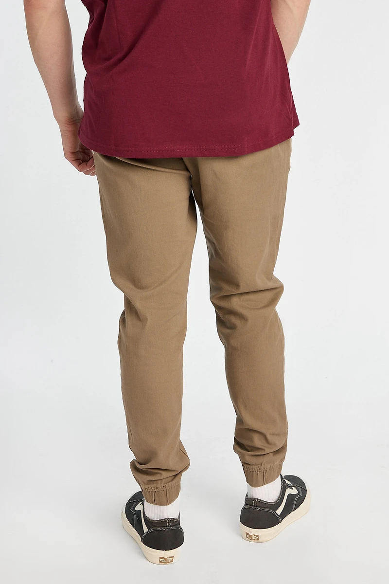 Slim Twill Jogger