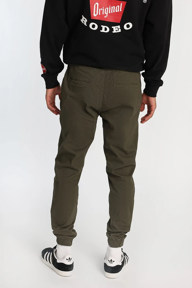 Slim Twill Jogger