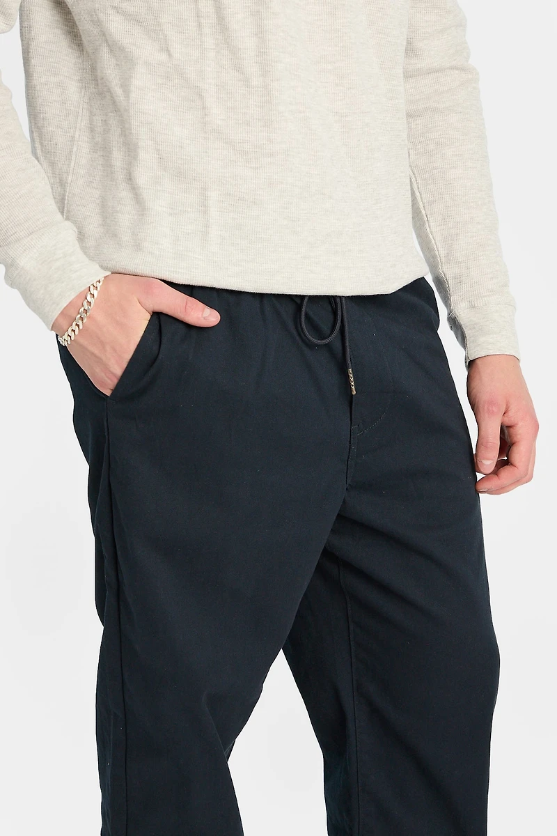 Relaxed Twill Pants