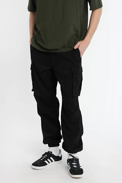 Loose Twill Cargo Jogger