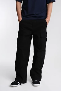 4-Pocket Cargo Twill Pants