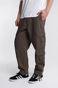 Pantalon cargo en sergé