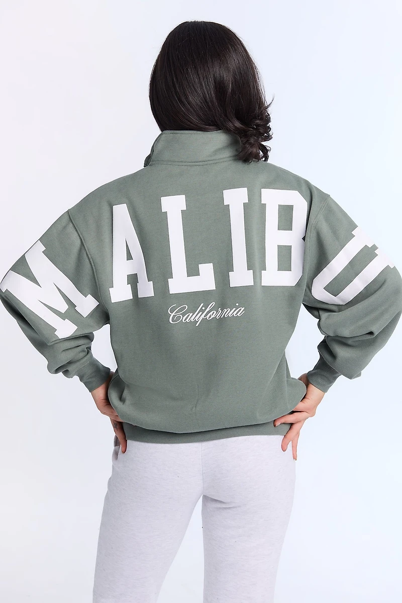 Quarter Zip Sweatshirt