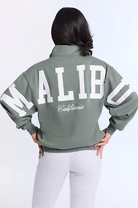 Quarter Zip Sweatshirt