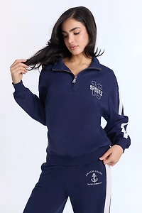 Sweatshirt à glissière 1/4