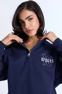 Quarter Zip Sweatshirt
