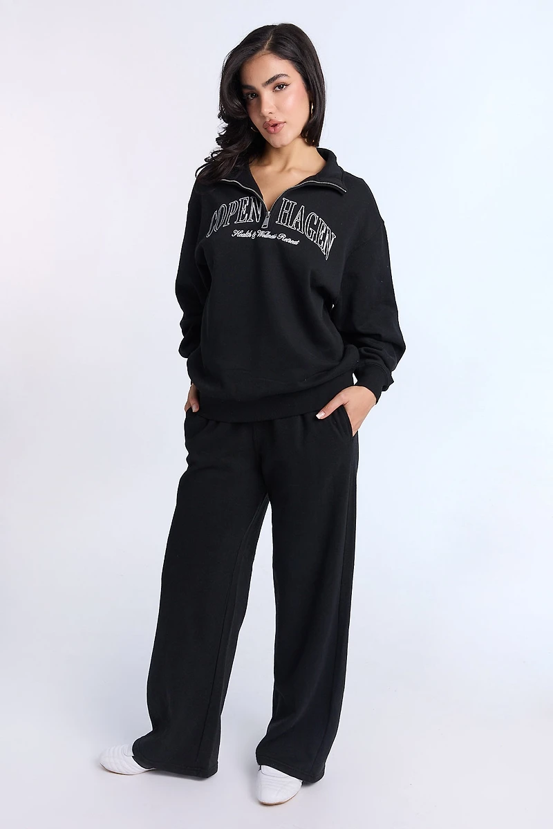 Wide Leg Sweatpant