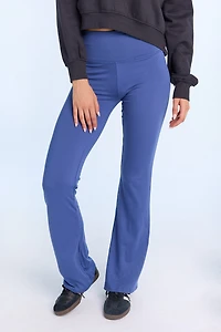 Legging évasé en molleton brossé super doux