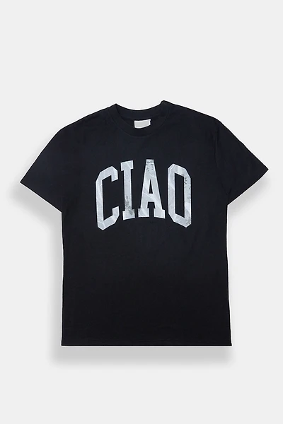 Ciao Tree Camo Graphic Boyfriend Tee
