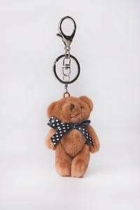 Porte-clés ours en peluche