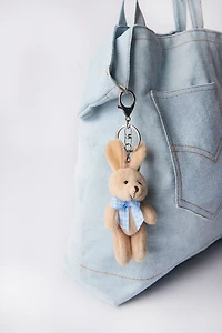 Plush Bunny Keychain