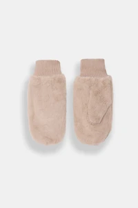 Moufles en molleton pelucheux