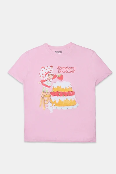 Strawberry Shortcake Graphic Boyfriend Tee